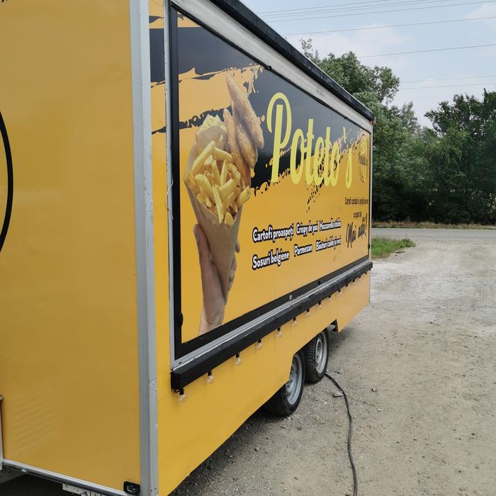 Fast food (remorcă) de vânzare, remorcă!