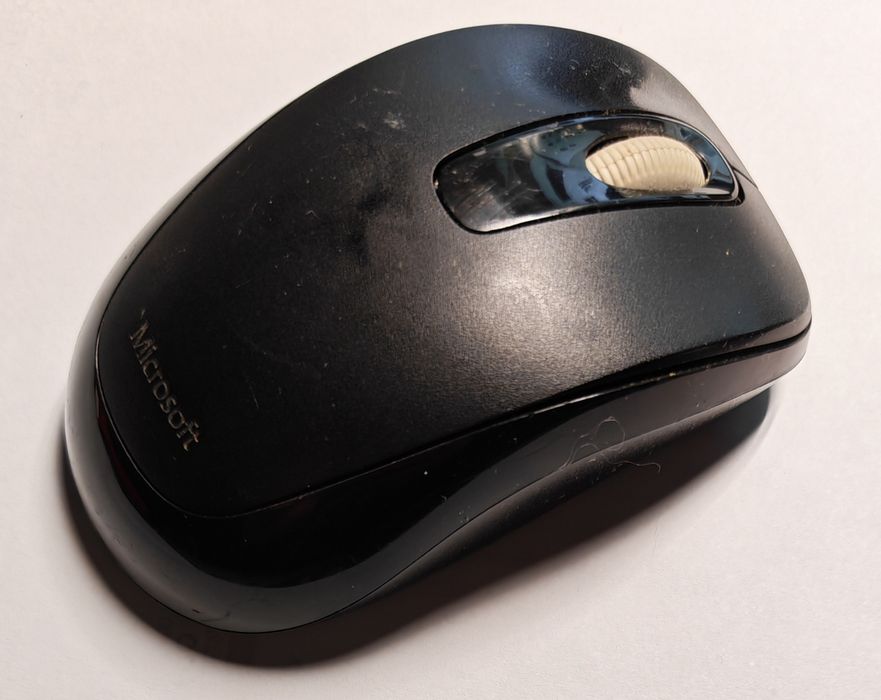 Microsoft wireless mouse 1000, 1000 dpi, no log. merge perfect