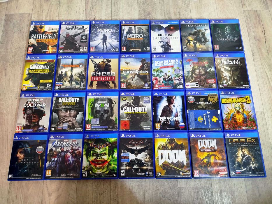 Игры ps4 диски Playstation 4