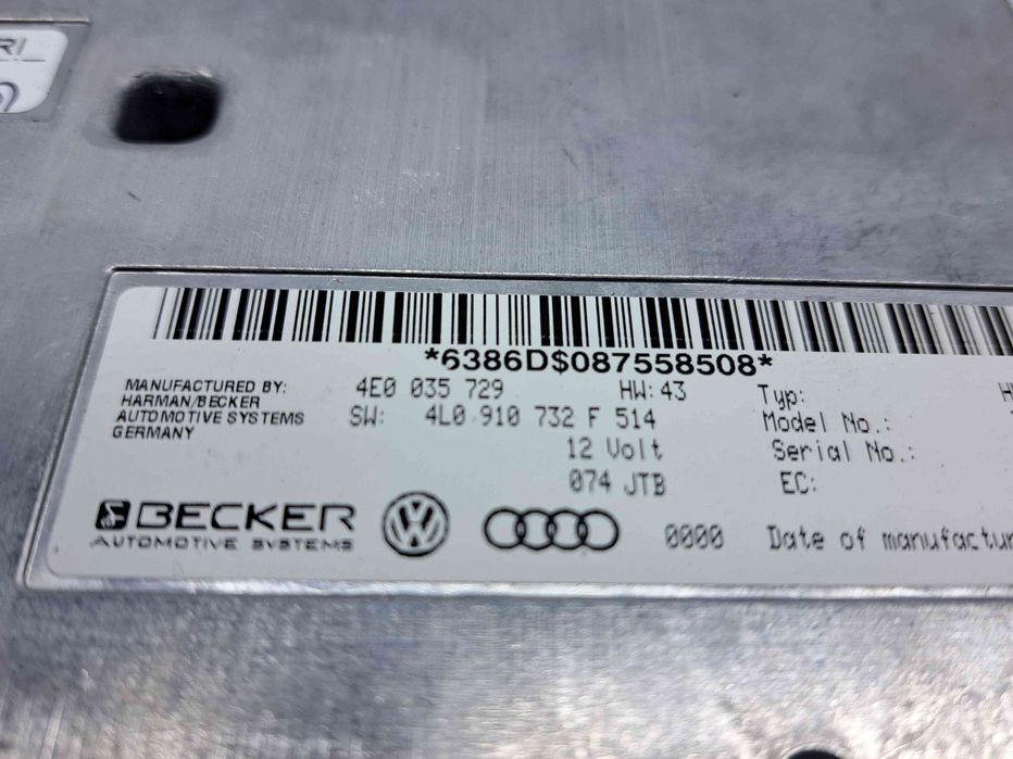 Modul audio Audi Q7 (4LB) [ Fabr 2006-2014] 4E0035729 | 4L0910732F