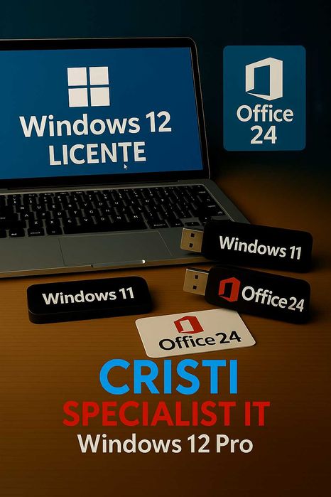 Instalare WINDOWS 11*10 Imprimanta OFFICE 21 la domiciliul clientului