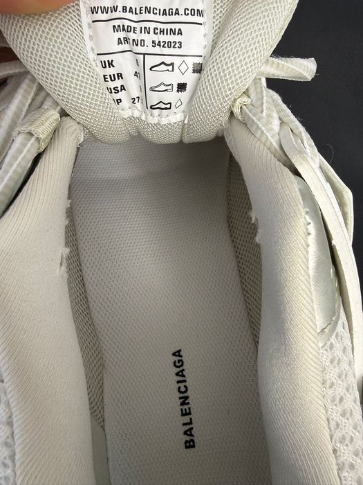 Balenciaga Track Albi No led(doar 38)