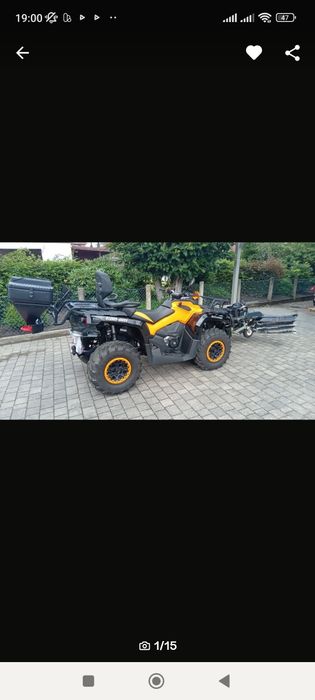 Can  am, Bombardier  Outlander Xtp, 1000/800r