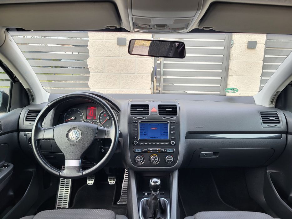 golf 5 GT, 1.6 MPI 102cp, navi, trapa