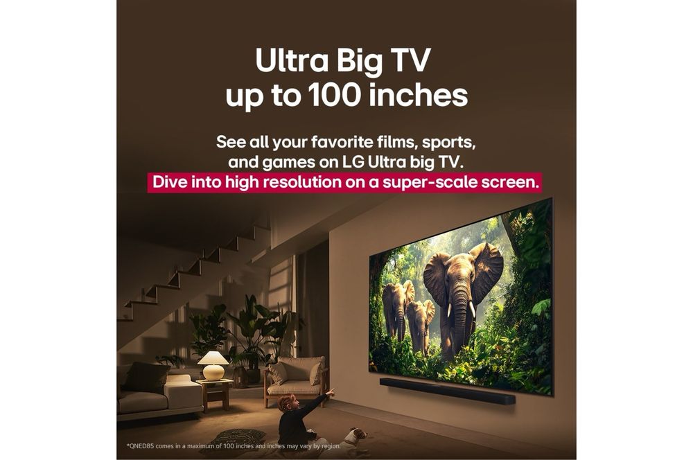 Телевизор LG 86QNED86A6A 4K UHD 120Гц до 144 NEW Mini Led (2025)