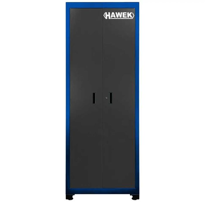 Комплект работна маса, шкафове и сервизни колички – метални HAWEK