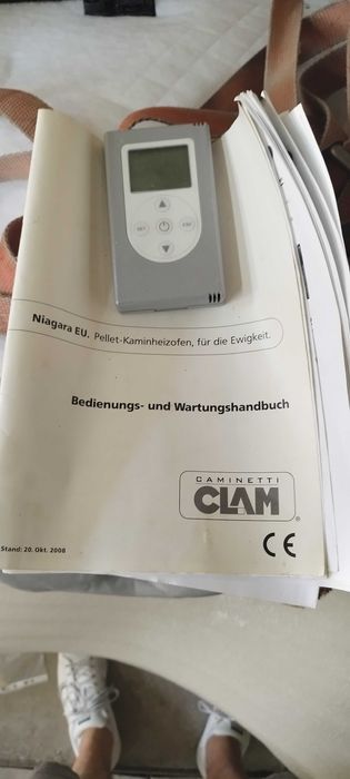 Печка на пелети ** Caminetti Clam Niagara**