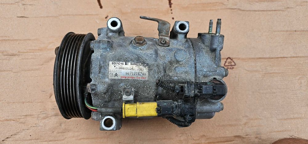 Compresor clima AC Peugeot 207 / 308 407 1.6 HDI 2008 2009 / 2010 2011