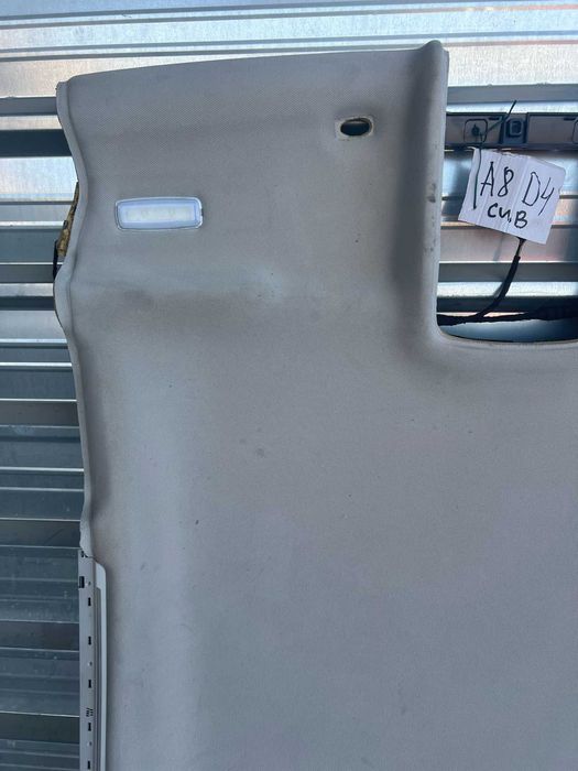 Сив мек таван Audi A8 D4 комплект с колонки сенници и дръжки