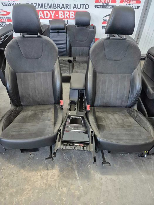 Interior semi-piele alcantara Skoda Octavia 3 hatchback