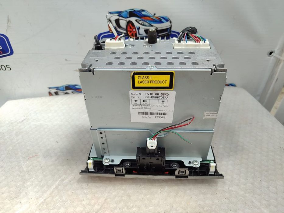RADIO CD PLAYER / PANOU COMANDĂ CLIMĂ +  AUDIO FORD RANGER T6 / MAZDA BT-50 2012 / 2006–2012 / COD OEM UW1B 66 DSXD (5E2)