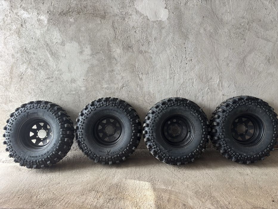 Гуми Silverstone 33/10.5/15 с джанти Mangels за Toyota, Nissan, Mitsubishi 15”6х139.7 ET-44
