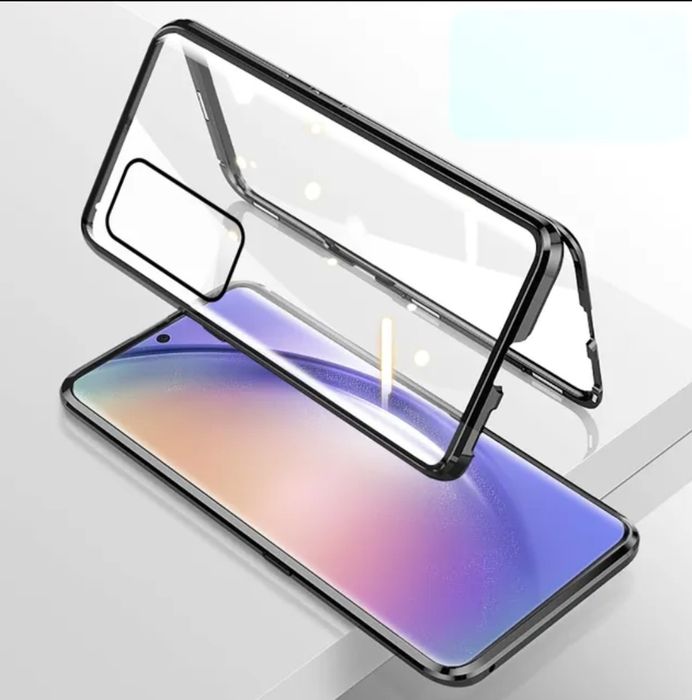 Двоен Магнитен Кейс за Samsung Galaxy A14 A34 A54 A13 A53 5G Супер Защ