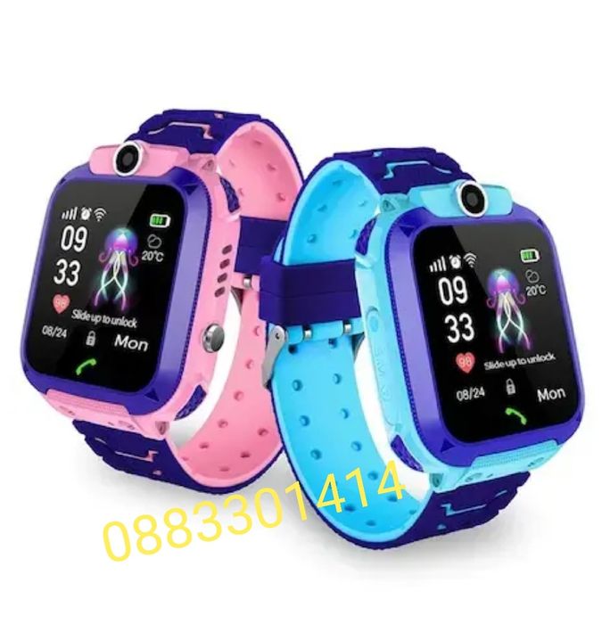 Детски Смарт часовник Smart Wear Q12 със Сим карта и камера, GPS Track