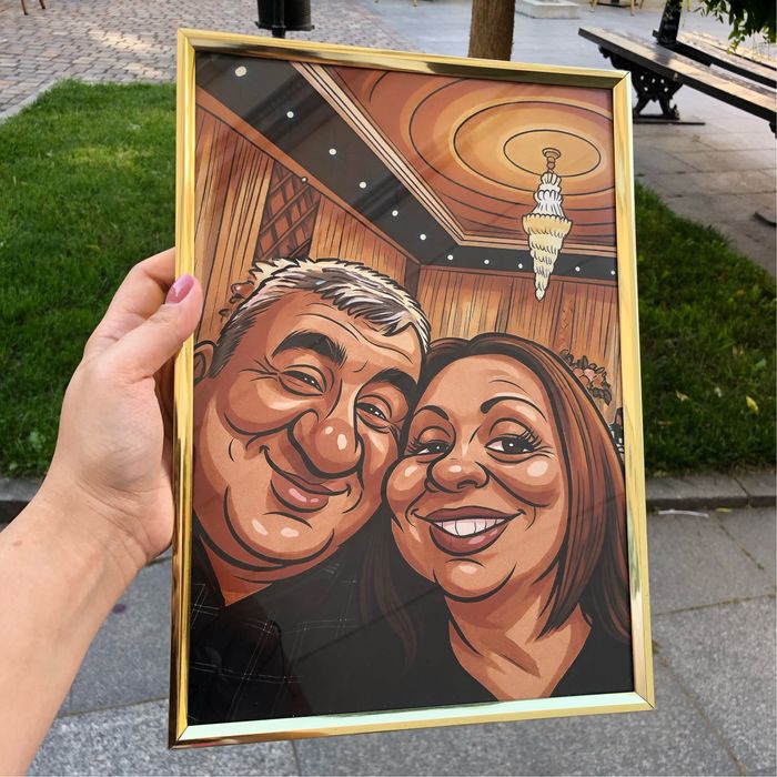Caricaturi personalizate si brelocuri personalizate dupa poza