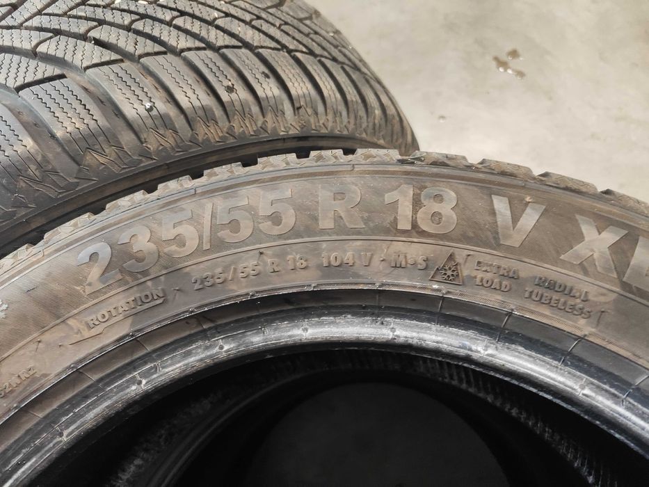 2бр.зимни гуми 235/55/18 Semperit