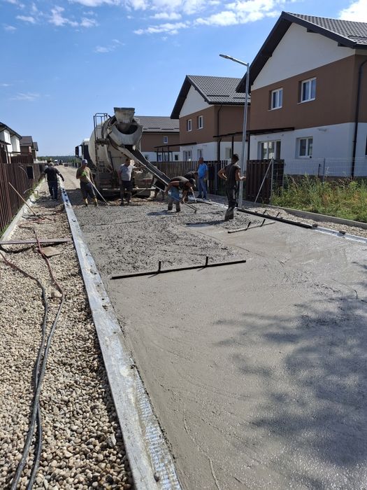 Executări beton elicopterizat Galați.