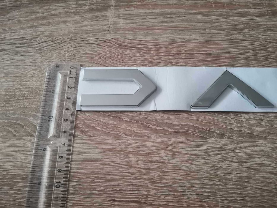 сив надпис Дачия Dacia нов стил