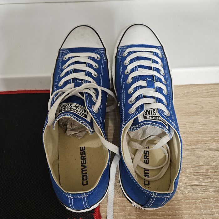 Converse кеды синие