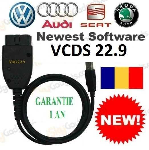 Interfata diagnoza VAG COM VCDS 24.7 VW Audi Seat Skoda Tester 2024