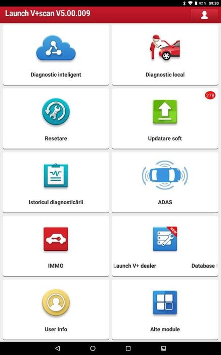 Tester Auto Launch X431 + Tableta Militara Panasonic i5 8/256Gb SSD 4G