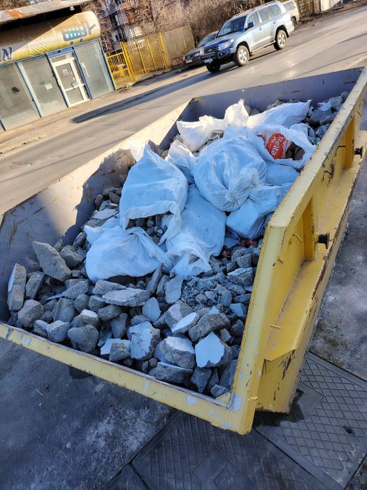Контейнери под наем 4-40куб. Събаряне на сгради, Багер, Извозване, Къртачни услуги!