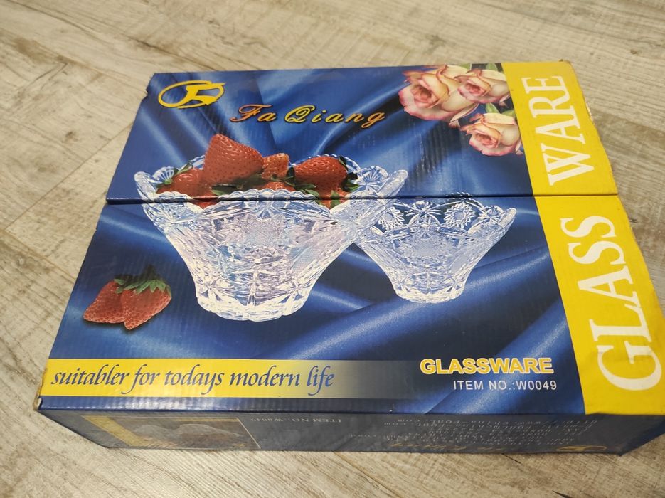 Стеклянные салатники