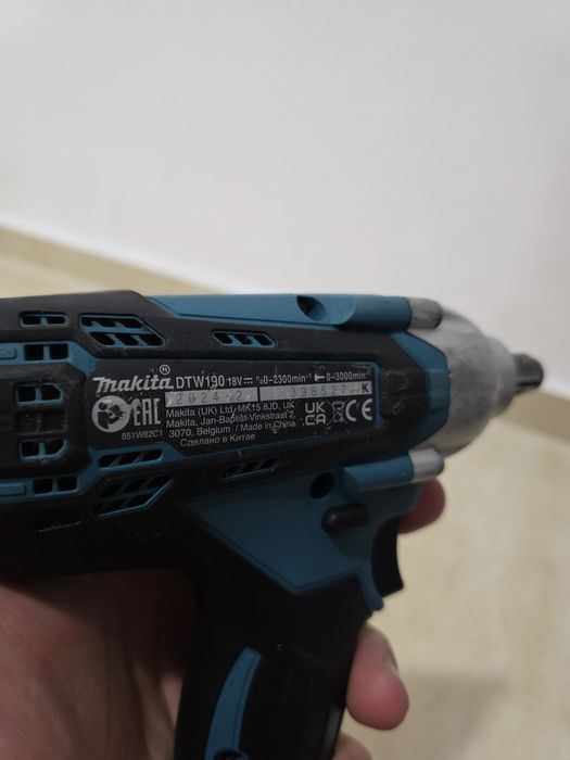 Pistol impact Makita DTW 190
