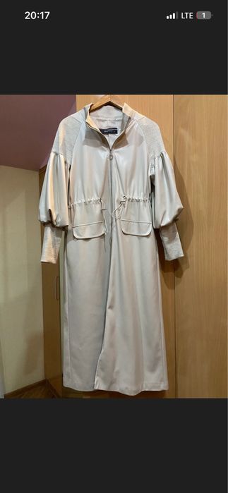 Кожанный плащ турецкий