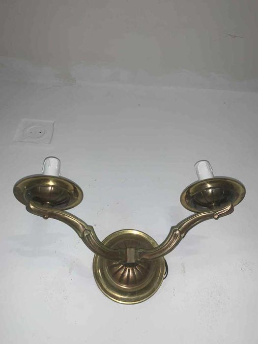 Set de trei aplice de perete din bronz