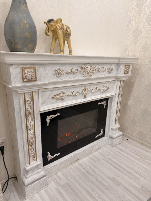 Камин для шикарной атмосферы