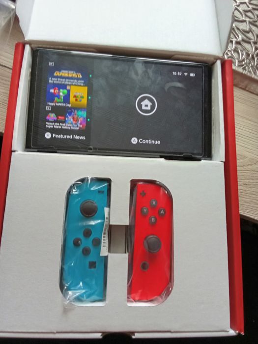 “Nintendo  switch OLED ca nou + jocuri + garanție 2 ani