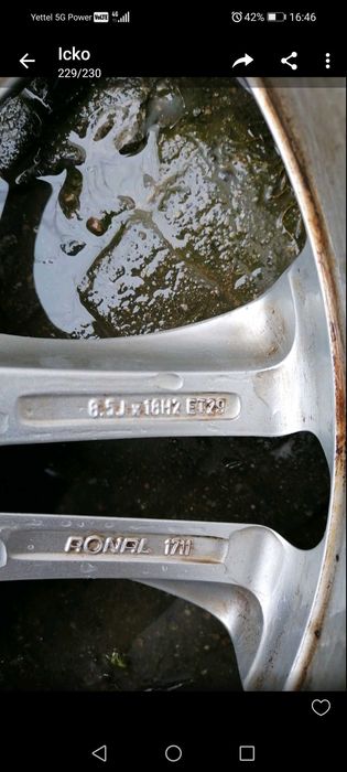 Джанти АУДИ 8.5Jx18 Оригинални