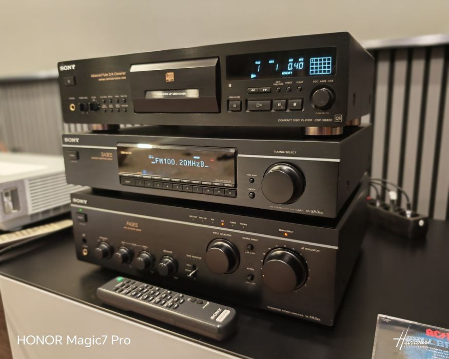 Amplificator,radio, CD linie Sony impecabilă  HI-FI