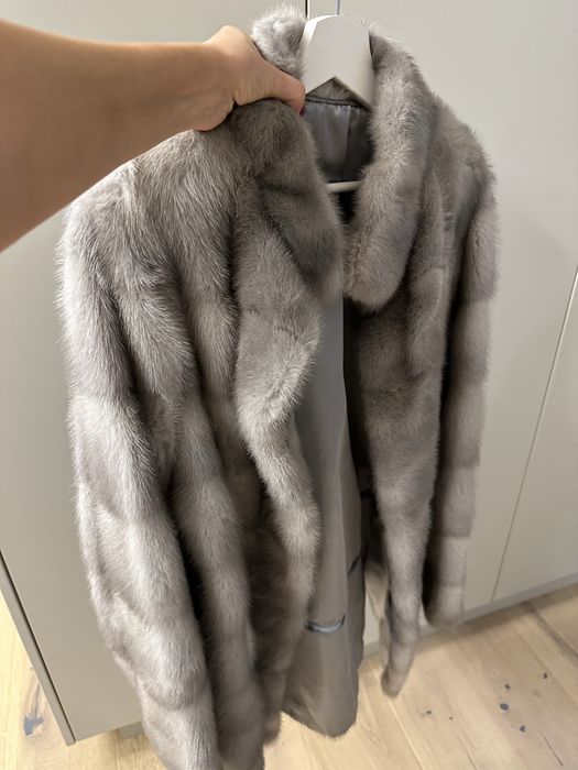 Vand haina noua blana naturala vizon