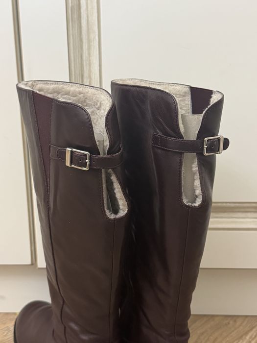 Зимние сапоги с мехом