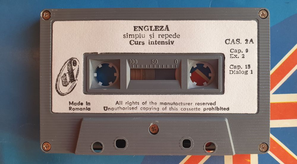 Invatati Engleza, curs cu casete din 1993