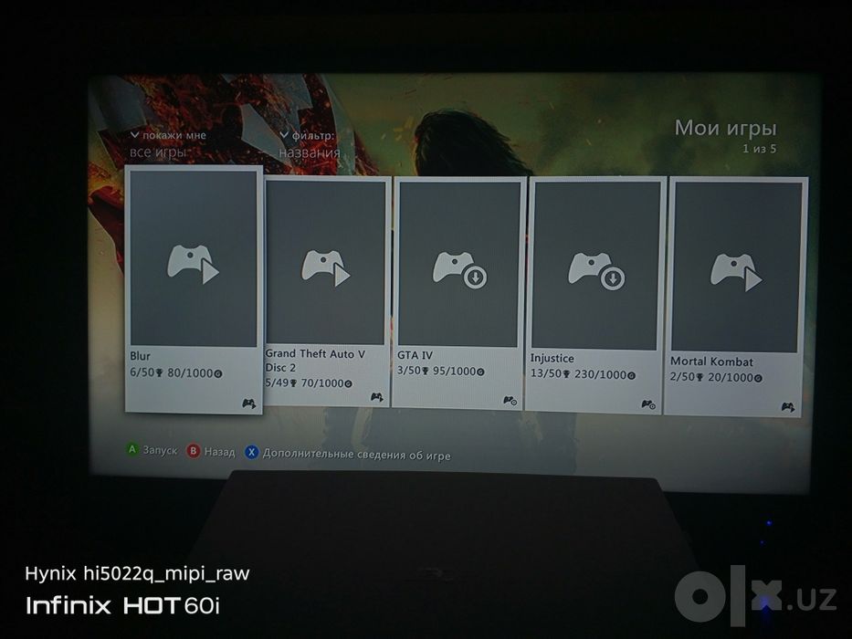 Xbox 360E freeboot 256gb narxi kelishiladi