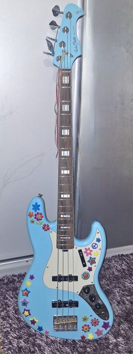 Chitara Bas JB Albastru Harley Benton