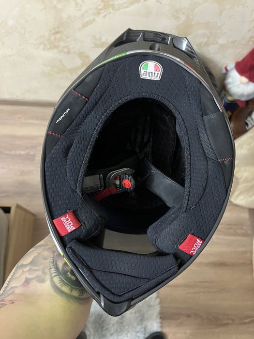 Каска AGV Pista GP R Carbon Andrea Iannone 2017.  Размер - “S”