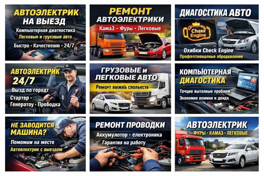 Автоэлектрик На Выезд Алматы