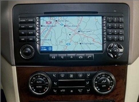 Dvd harti Mercedes NTG1 clasa E S CL SLK CLS 2019 Romania navigatie
