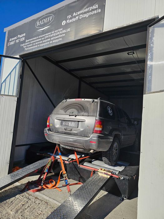 4X4 Дино ТЕСТ! Чип тунинг Софтуерно изключване на Adblue/FAP/DPF/EGR/