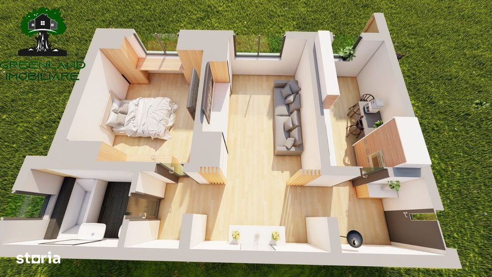 Apartament 2 Camere, 63 mp,etaj 2, Bloc NOU,Valea Adinca, Predare 2026