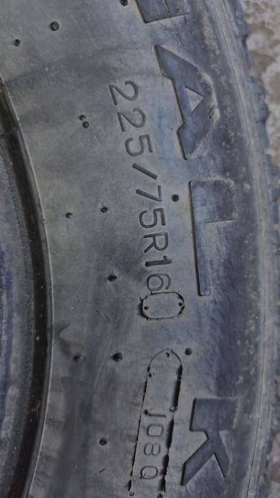Продам 1 баллон 225/75/16