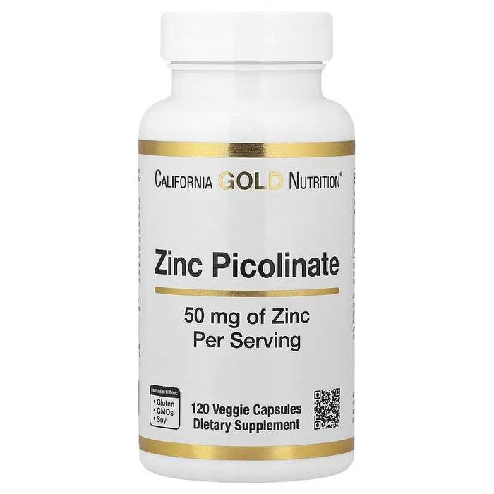 California Gold Zinc Picolinate пиколинат цинка