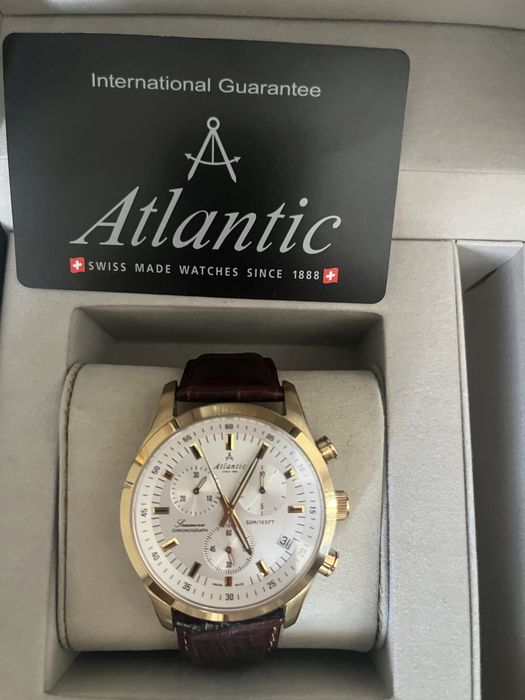 Ceas Atlantic Seamove Chrono - 65451.45.21 - Cuart ETA G10.211 42mm