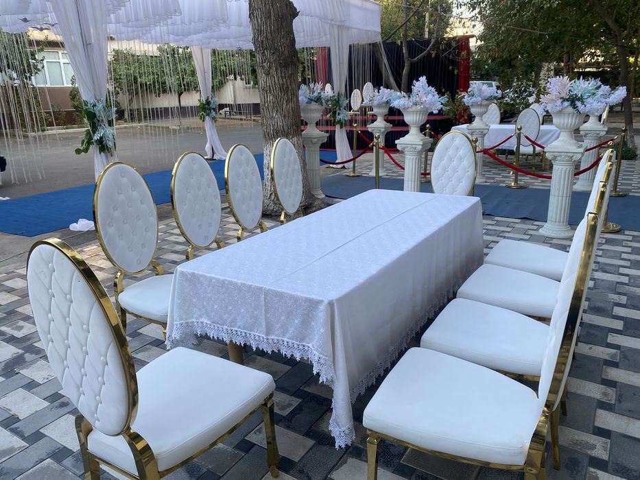 Прокат стол стул посуда Prakat stol stul chinni