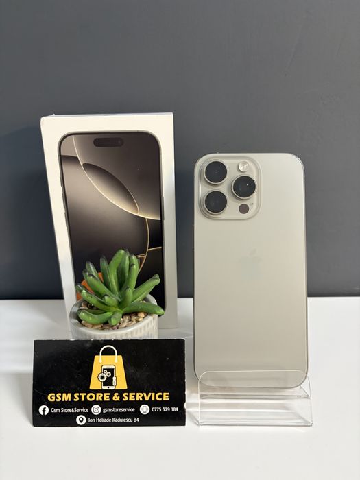 Iphone 16 Pro 256Gb Natural Titanium Garantie Gsm Store&Service