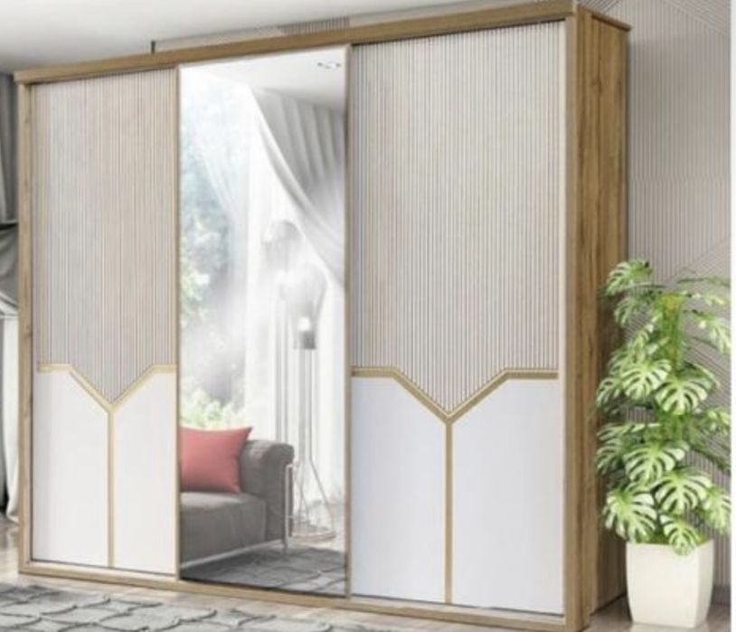 Шкаф раздвижной 3 дверный